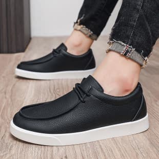 Cross-Border 2026 New Kangaroo Men's Boat Shoes, White Sneakers, Casual Versatile Trendy Shoes, Drop Shipping A030