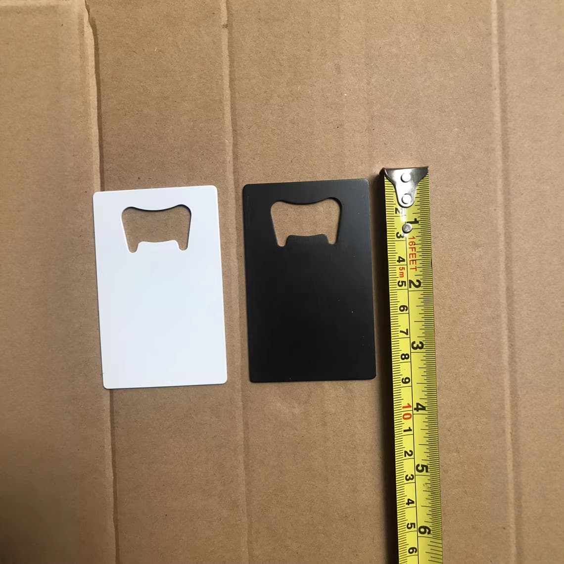 Bottle opener stainless steel beer bottle opener small hole card bottle opener business card bottle opener