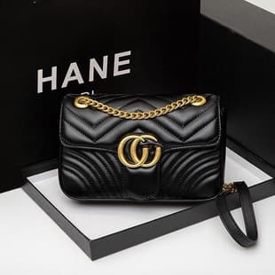 Hong Kong Proxy Purchase Women's Bags 2026 New Summer Genuine Leather Quilted Chain Bag Fashion Chanel Style Shoulder Crossbody Bag