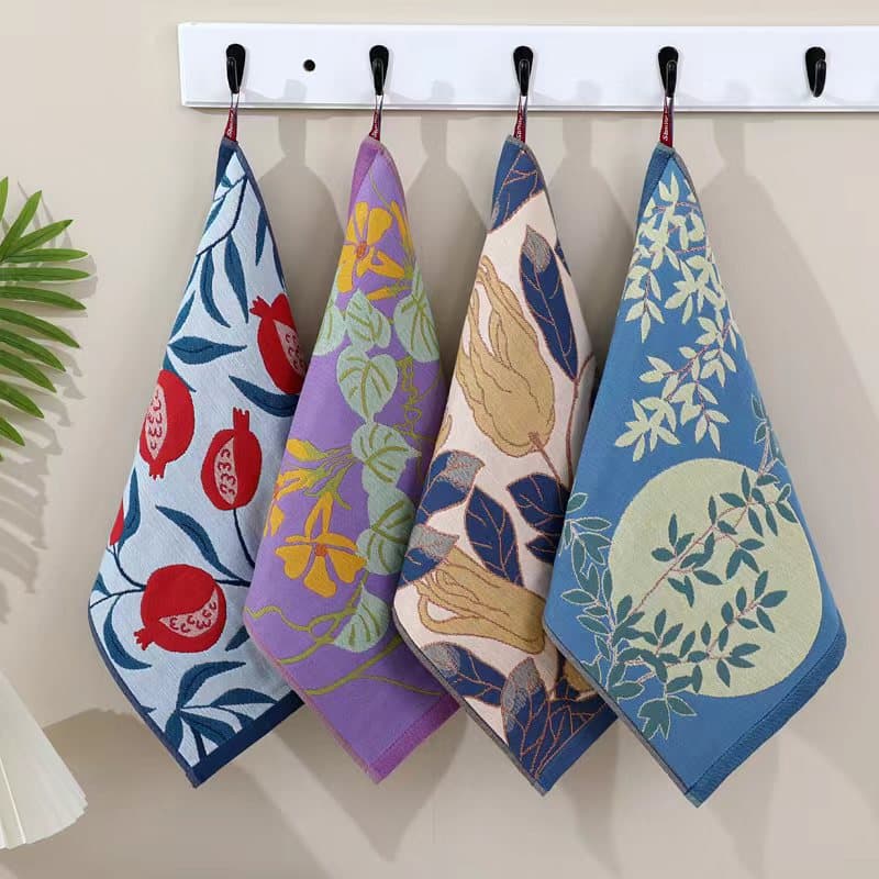 Class A Cotton Gauze 34*40 Face Towel Soft Absorbent Hanging Face Towel Kindergarten Baby Handkerchief
