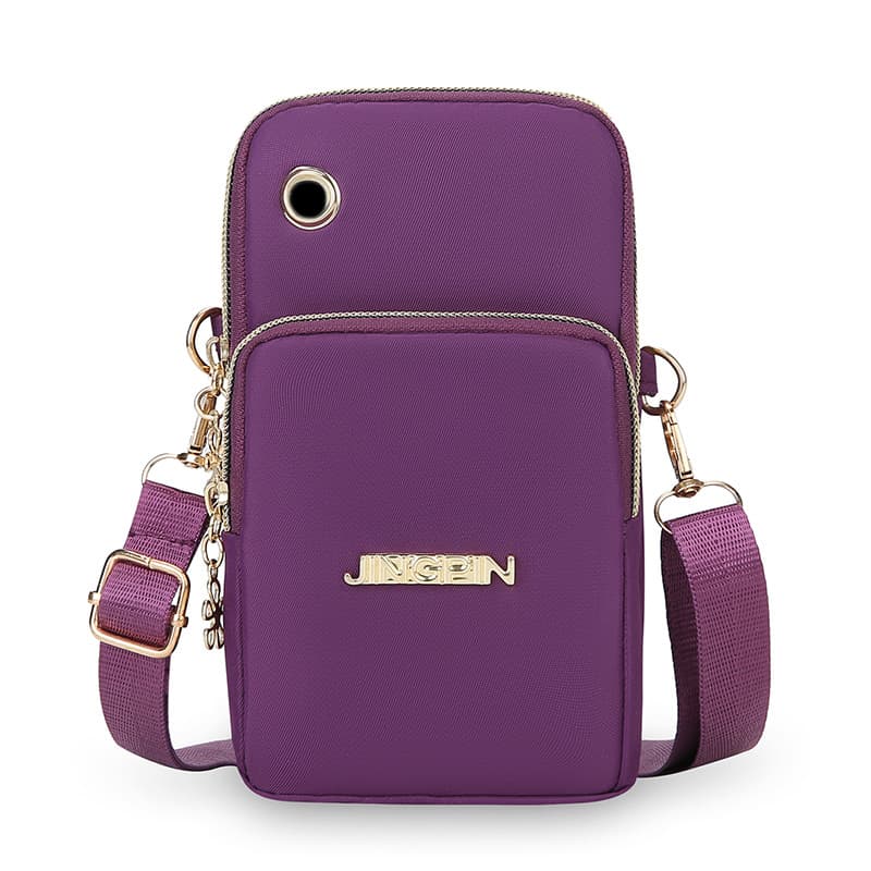 Minimalist New Women's Phone Bag Crossbody Mini Small Bag Versatile Canvas Bag Vertical Handheld Coin Purse Bag for Women