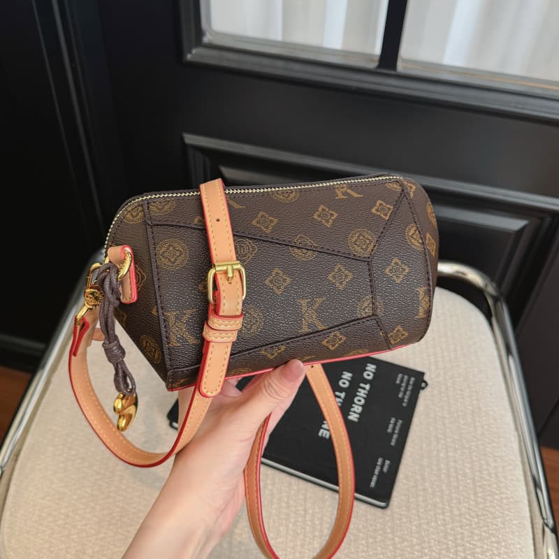 Premium Vintage Print Crossbody Bag for Women 2026 New Style Fashion Minimalist Casual Shoulder Bag