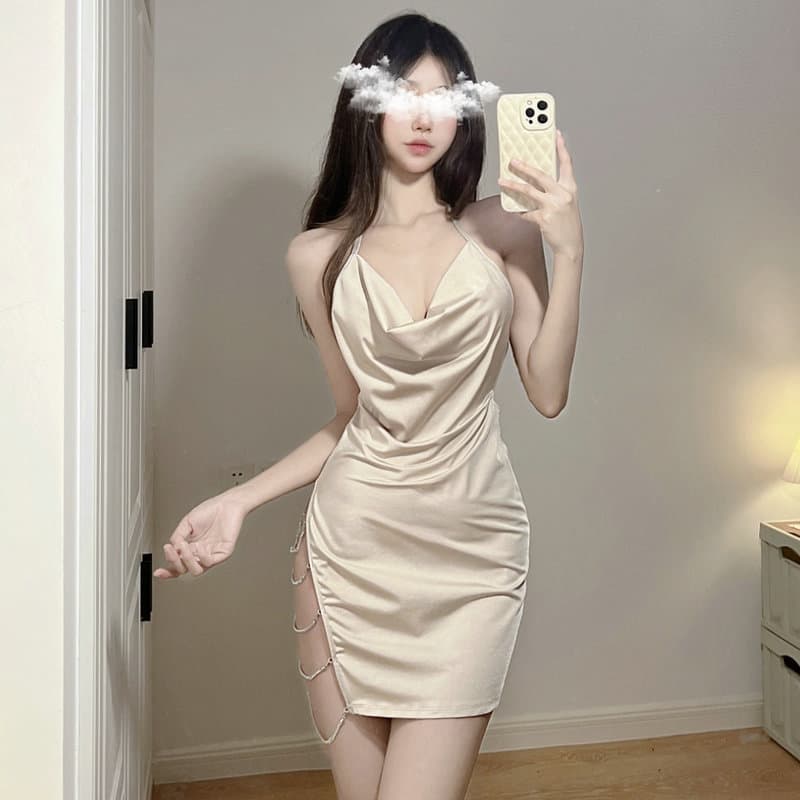 Sexy Lingerie Role Play Secretary Uniform Hot and Alluring Suspender Dress Tempting Lingerie
