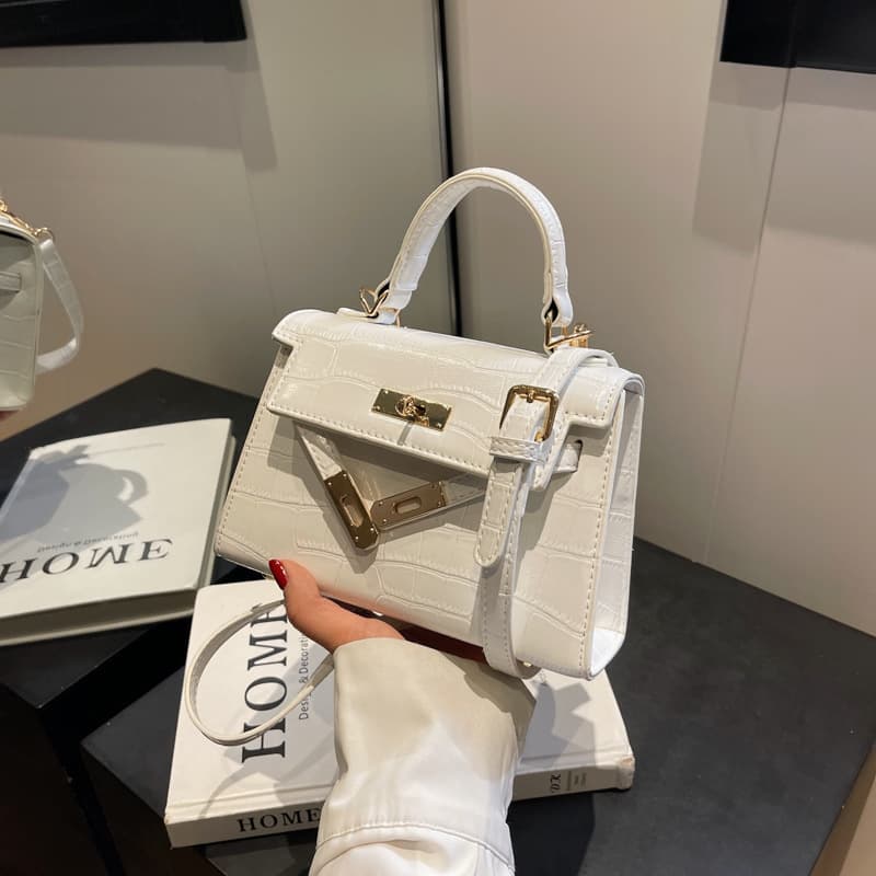 2023 New Kelly Bag Fashion Women's Handbag All-Match Crossbody Bag Small Square Bag High-Grade Shoulder Handbag