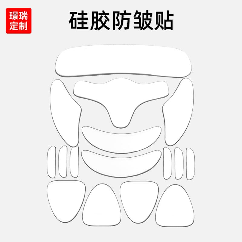 Custom Silicone Anti-Wrinkle Patch Self-Adhesive Anti-Aging for Nasolabial Folds Transparent Eye Patch Forehead Patch Face Patch Neck Patch Chest Patch