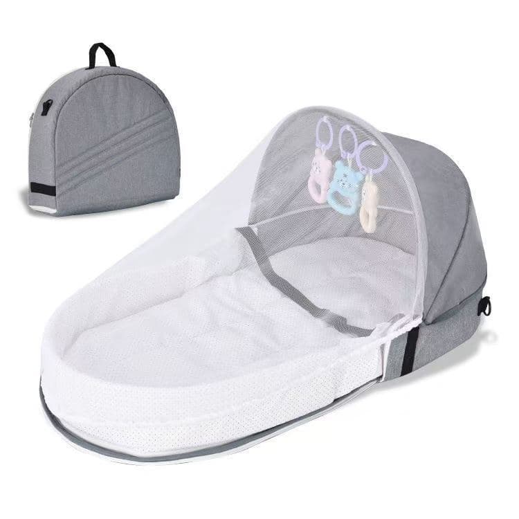 Baby Crib Newborn Bionic Isolation Bed Mosquito-Foldable Bed-in-Bed Portable Outdoor Travel Bed