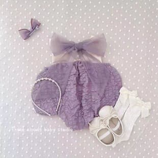 Princess Camisole Bodysuit for 100 Days, Baby Romper Summer Thin Bodysuit, Sleeveless Super Cute