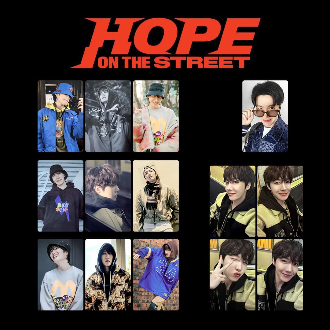 BTS J-HOPE Jung Ho-seok Hobi Special Album HOPE ON THE STREET Photocard