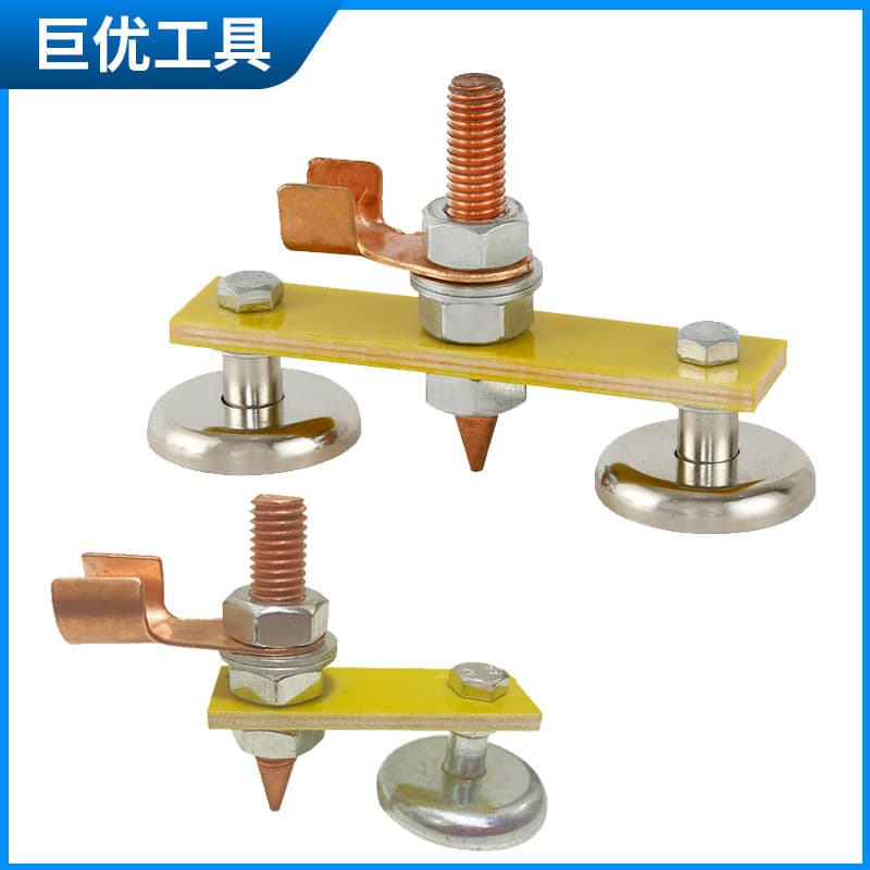 Strong magnetic ground clamp, welding ground clamp, sheet metal repair machine, welding tool, spot welder, automotive factory bulk sales.