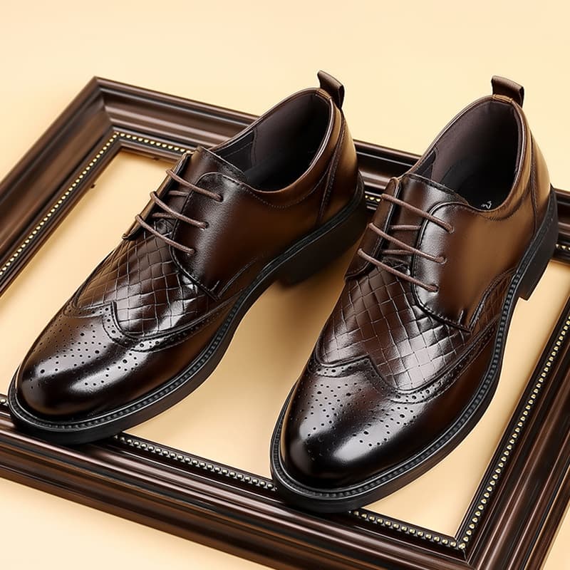 Top layer pure cowhide, genuine leather lining, top layer cowhide midsole, top layer cowhide soft leather soft sole business casual