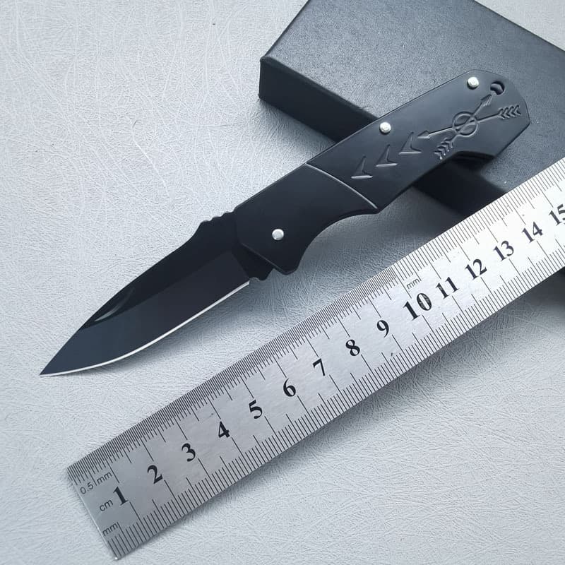Outdoor Mini Folding Knife Keychain Fruit Car Portable Sharp Stainless Steel Blade Compact Pocket Knife for Survival