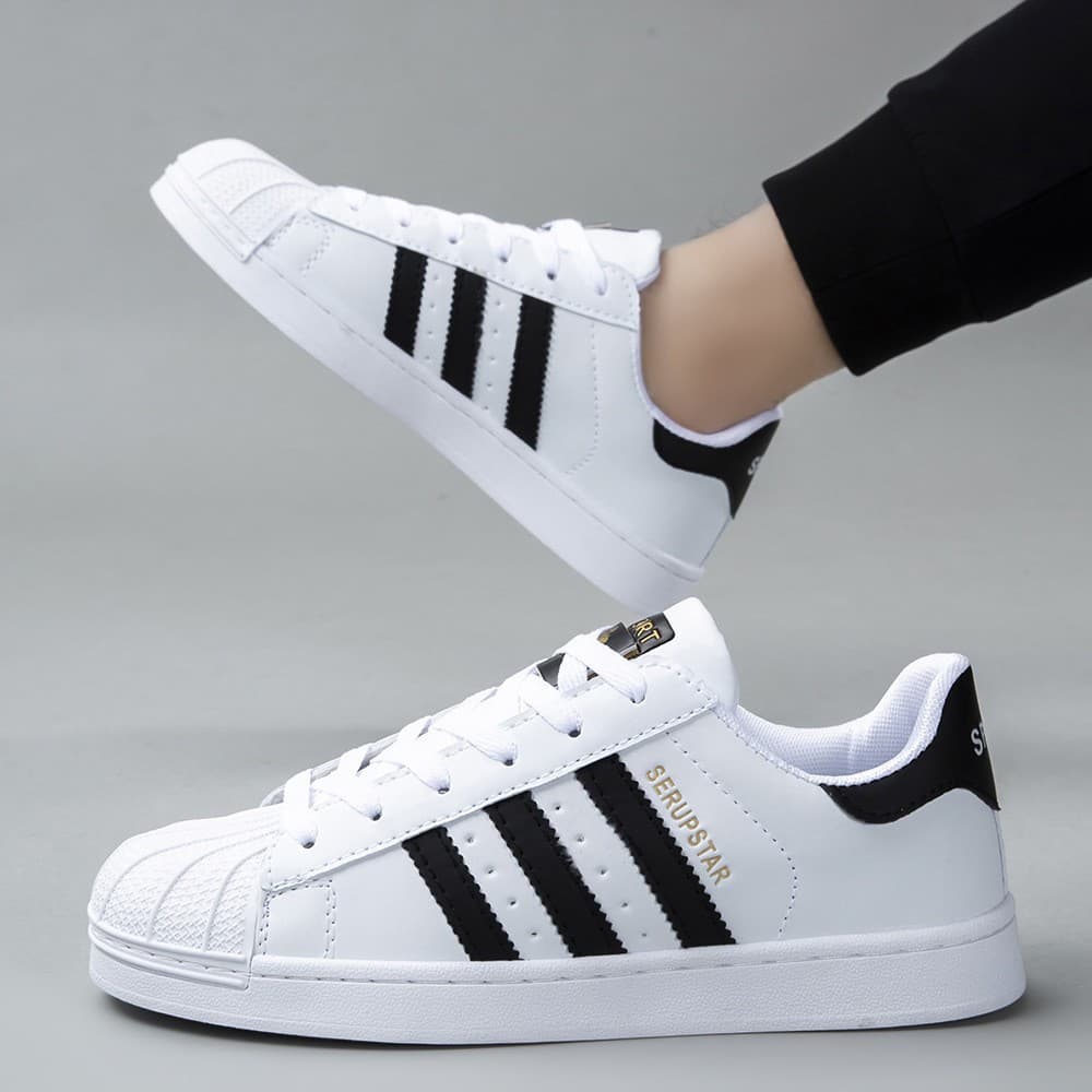 Unisex Shell Head White Sneakers Casual Board Shoes Student Fashion Trendy Men's Shoes New Spring/Summer Style for Export