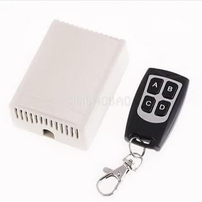 Wholesale foreign trade cross-border 12-volt 4-way remote control switch garage rolling shutter door one-to-one smart wireless switch 433
