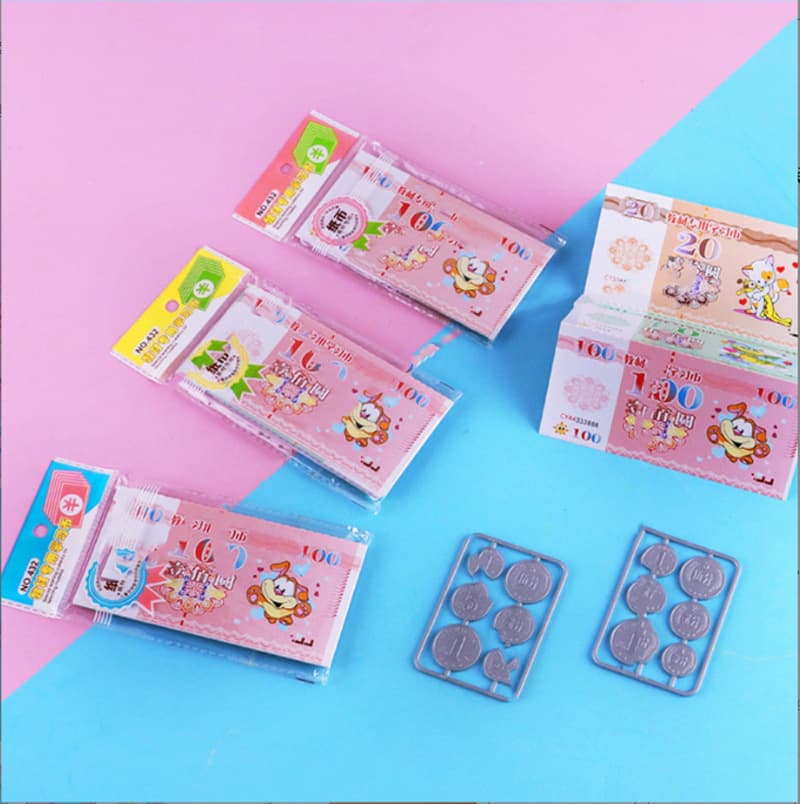 Conversion Learning Coin Primary School Students Understanding Paper Money Utensils Kindergarten Coin Teaching Aids Children's Toys Coin Banknotes