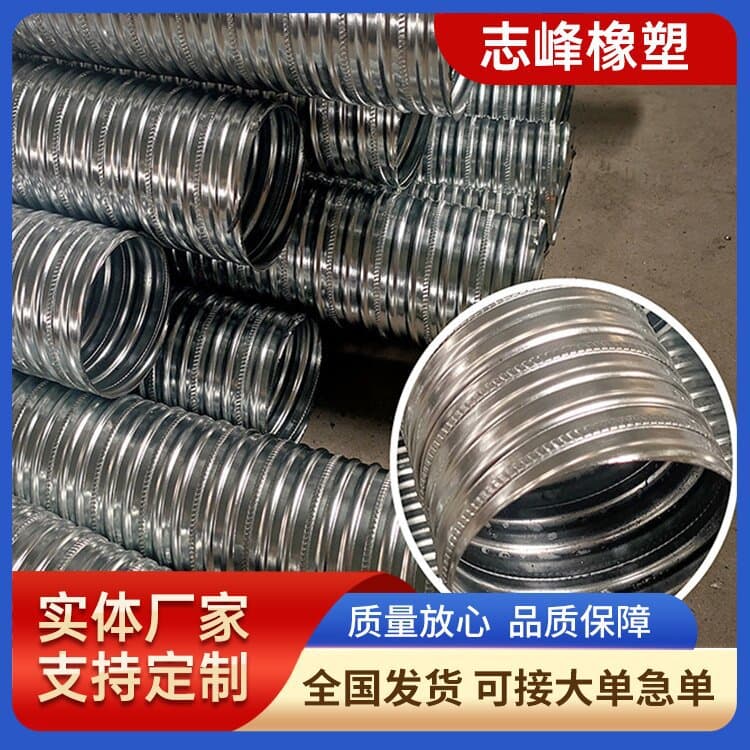Products bellows metal bridges prestressed bellows for steel strand penetration prestressed metal bellows factory