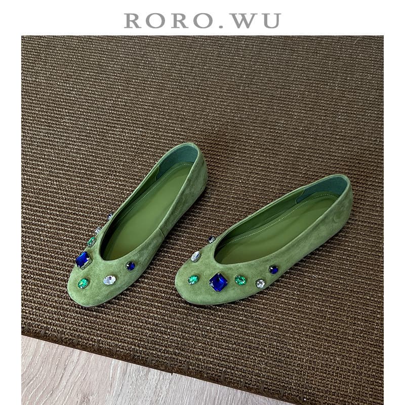 Sheepskin version ~ 2026 new French style low-cut single shoes, square toe, chunky heel, velvet, retro granny shoes for women.