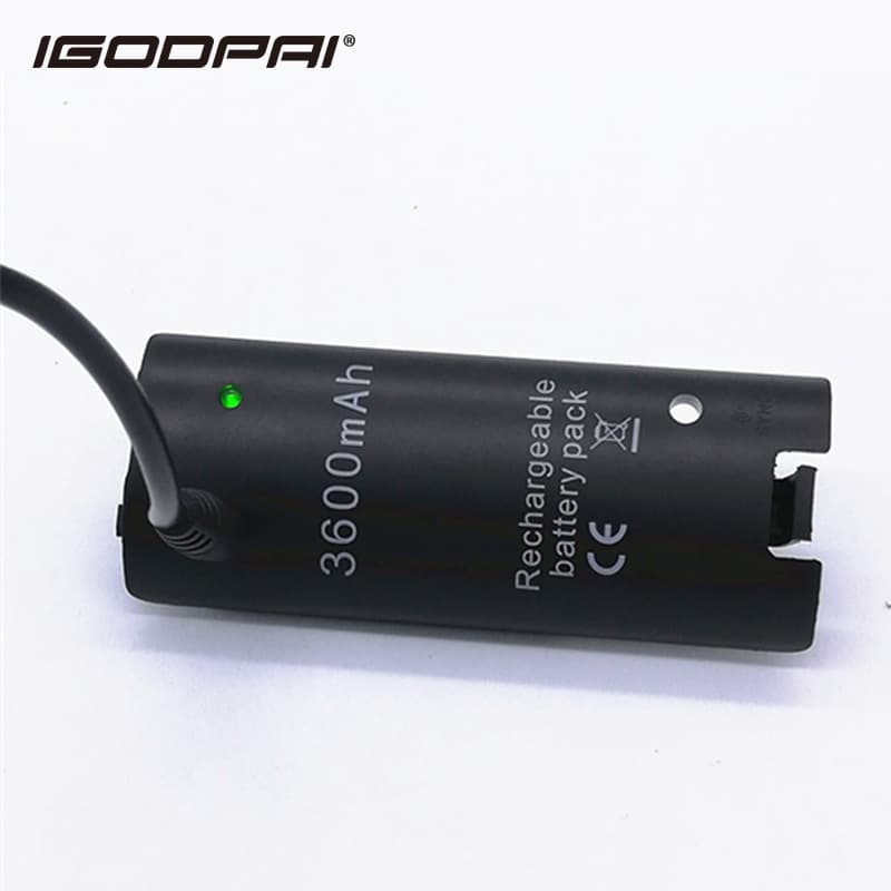 Cross-border spot applicable to Nintendo Wii somatosensory game controller with external 3600mah standard capacity rechargeable battery