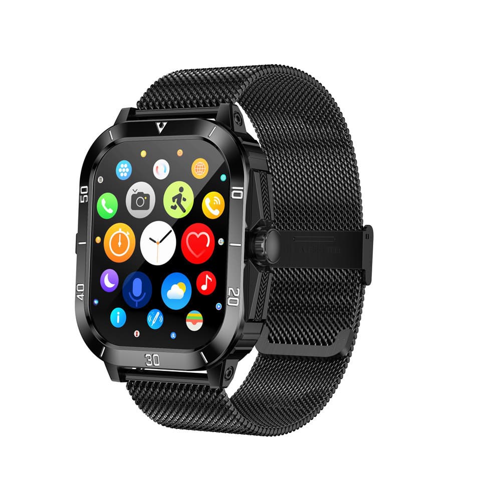 Outdoor Smart Watch KT71 Rugged True Heart Rate Long Battery Life Bluetooth Calling Cross-Border Best-Selling Sports Phone Watch
