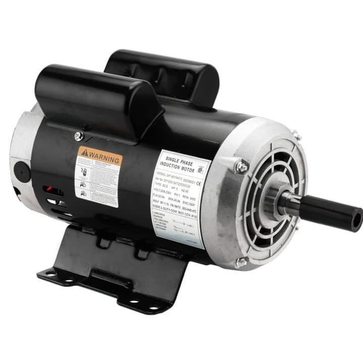 23378805 56283138 air compressor motor, 230V 60Hz 5HP, bolt
