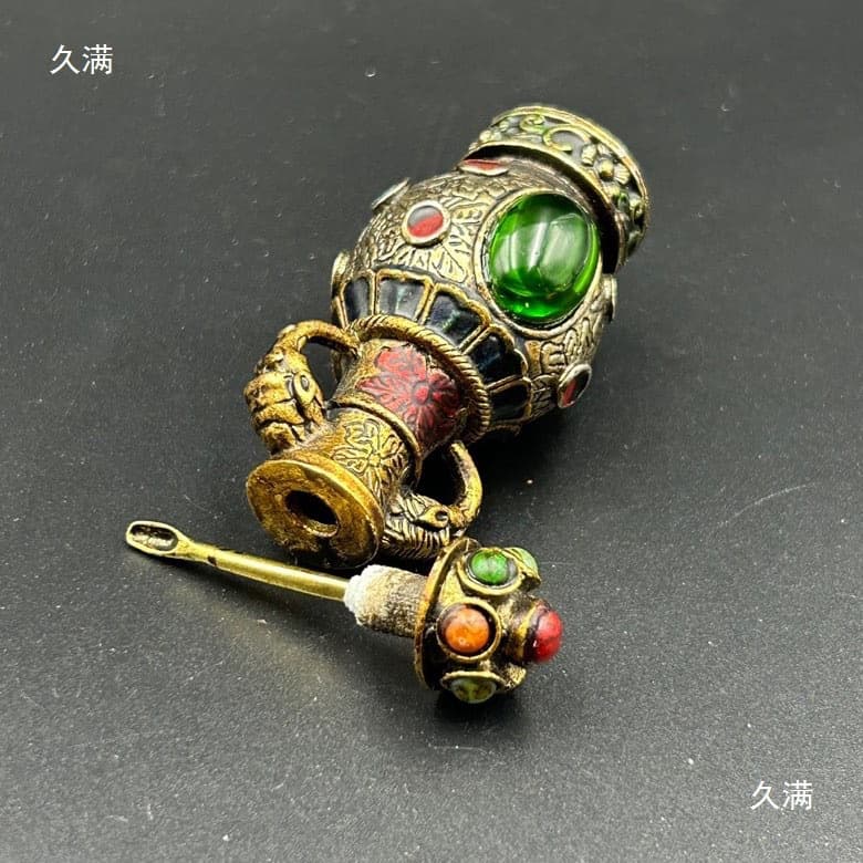 Snuff Bottle Antique-style Craft Ornament Tibetan Living Room Decoration Default Item
