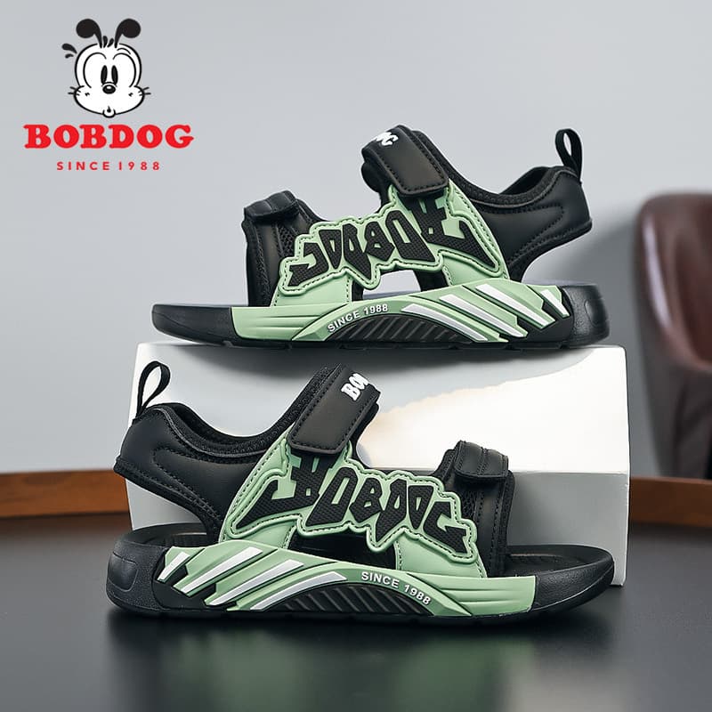 Babudou Kidsren's Sandals 2026 New Summer Boys' Shoes Summer Non-Slip Soft-Soled Sports Boys' Beach Shoes