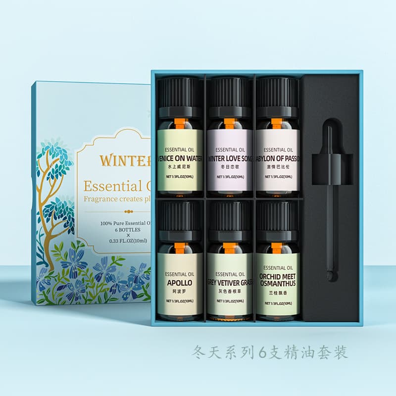 Blended Essential Oil for Cross-Border E-Commerce Body Care, Perfume, Car Diffuser, Candle, Soap
