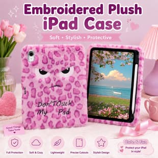 Compatible iPad Tablet Case with Pen Slot for iPad 10th Gen, iPad 11th Gen Protective Cover