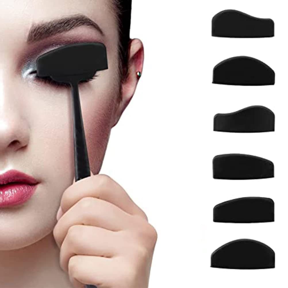 Lazy Eyeshadow Stamp Tool Silicone Eyebrow Powder Eyeshadow Stamp Tool Set Beauty Skin Care Makeup Set