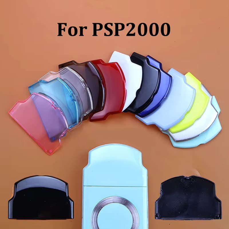 Replacement Back Cover Battery Door for PSP2000 PSP Accessories Battery Compartment Cover Repair Shell Parts