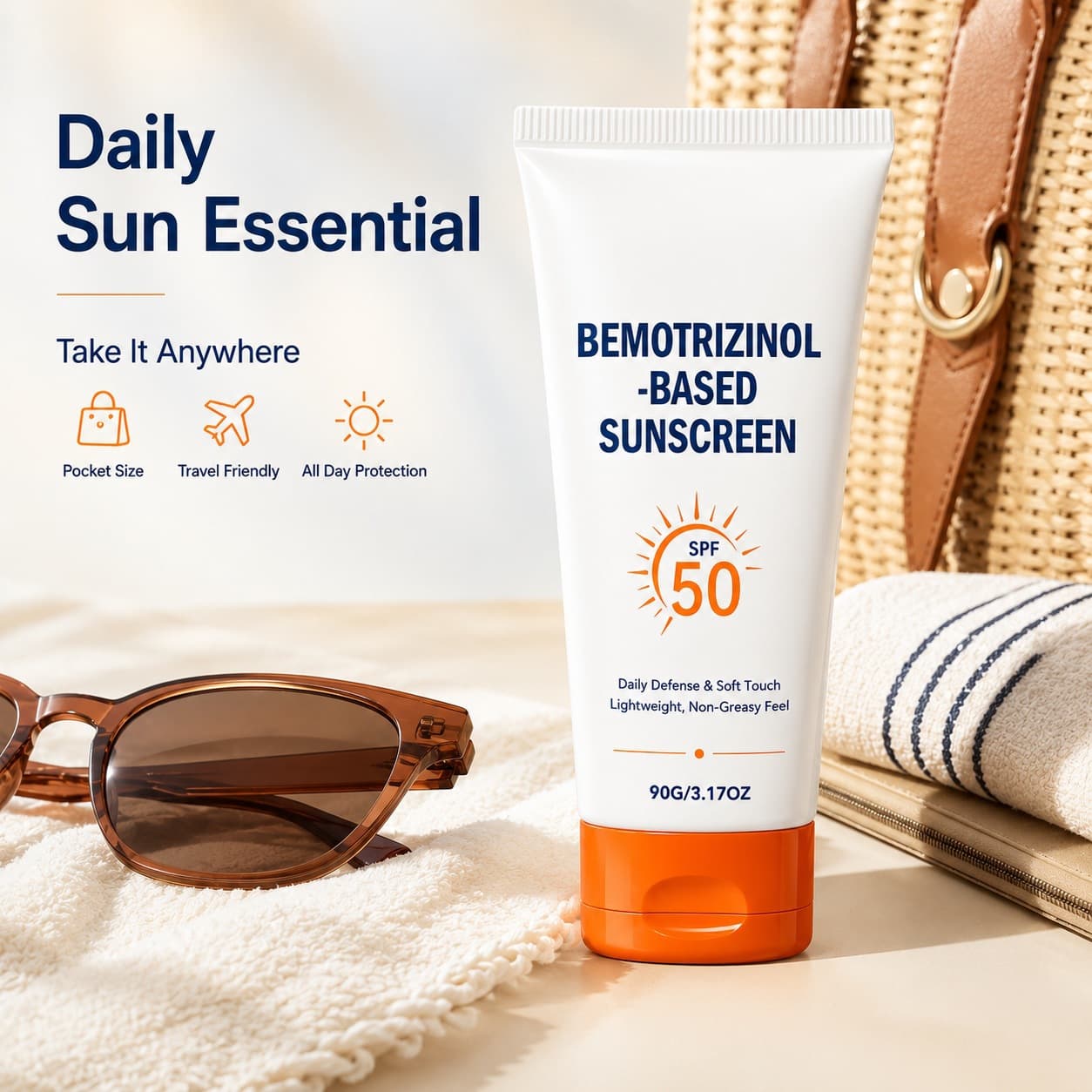 Cross-border Lightweight Moisturizing Protection Cream for Summer Commute and Outdoor Activities, Light and Refreshing Skin Care