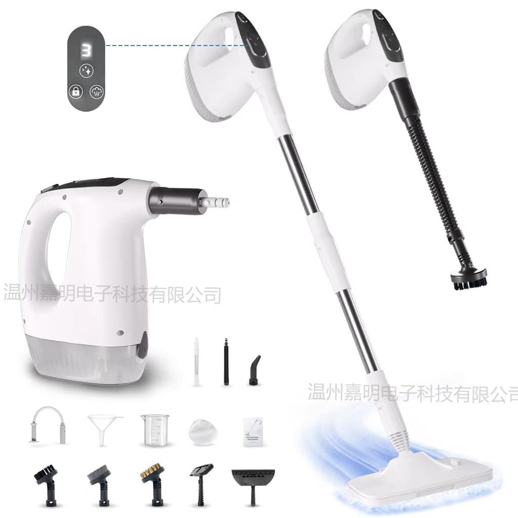 Cross-border Amazon Steam Mop Wholesale Multifunctional Electric High Temperature Steam Cleaner Handheld Mop