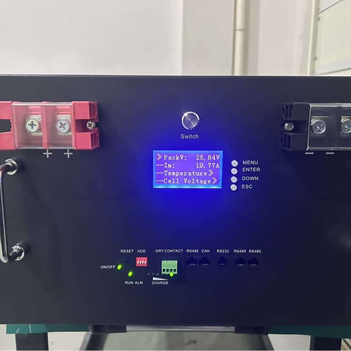 KH Keheng lithium battery 6U chassis energy storage lithium iron phosphate battery 25.6V280AH stores 7.5 kilowatt hours of electricity 24V