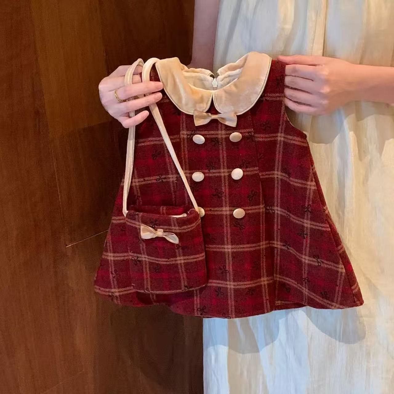 Girls Dress Autumn Winter 2025 New Birthday Party Little Dress Winter Children Clothing