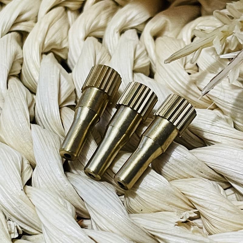 S.T. Dupont Lighter Refill Adapter Brass Nozzle Accessories Pure Copper Adapter Dunhill Gas Nozzle Grinder