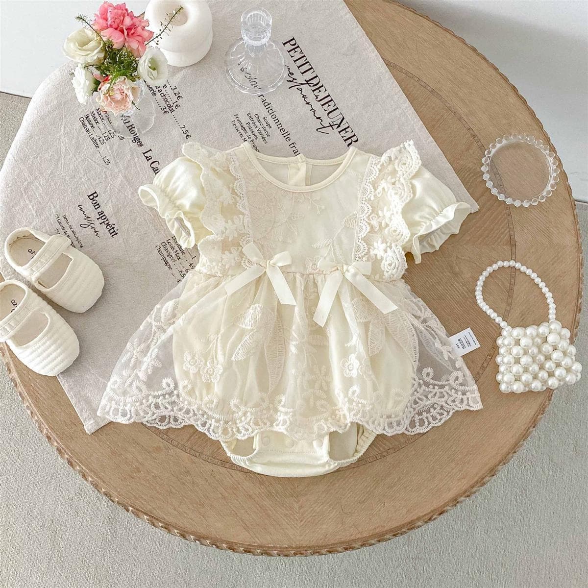 Baby clothes, summer lace skirts, full-month clothes, baby girl's 100-day-old fashionable princess skirts