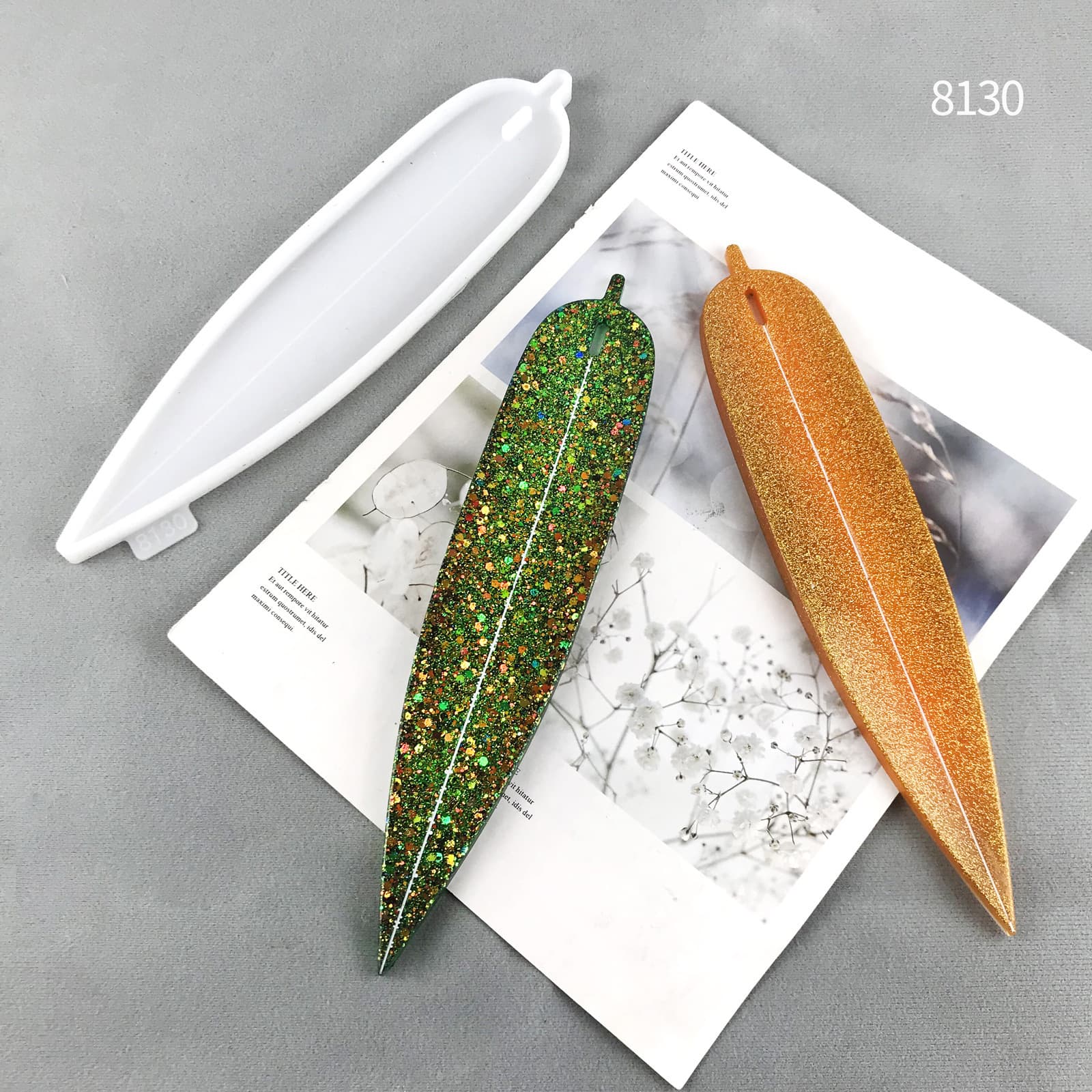 Leaf incense plug-in glue mold incense plug incense socket bedroom Zen incense diffuser silicone mold