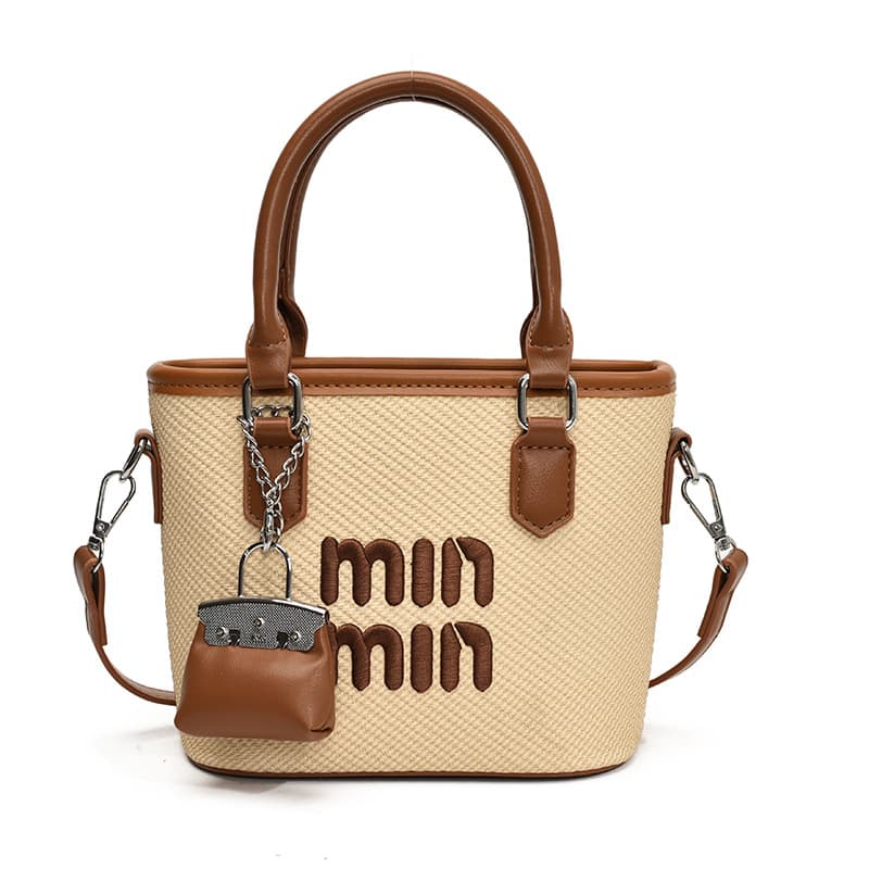 Crossbody Bag Women 2025 Winter New Versatile Elegant Bag Luxury Shoulder Handbag Basket Bag