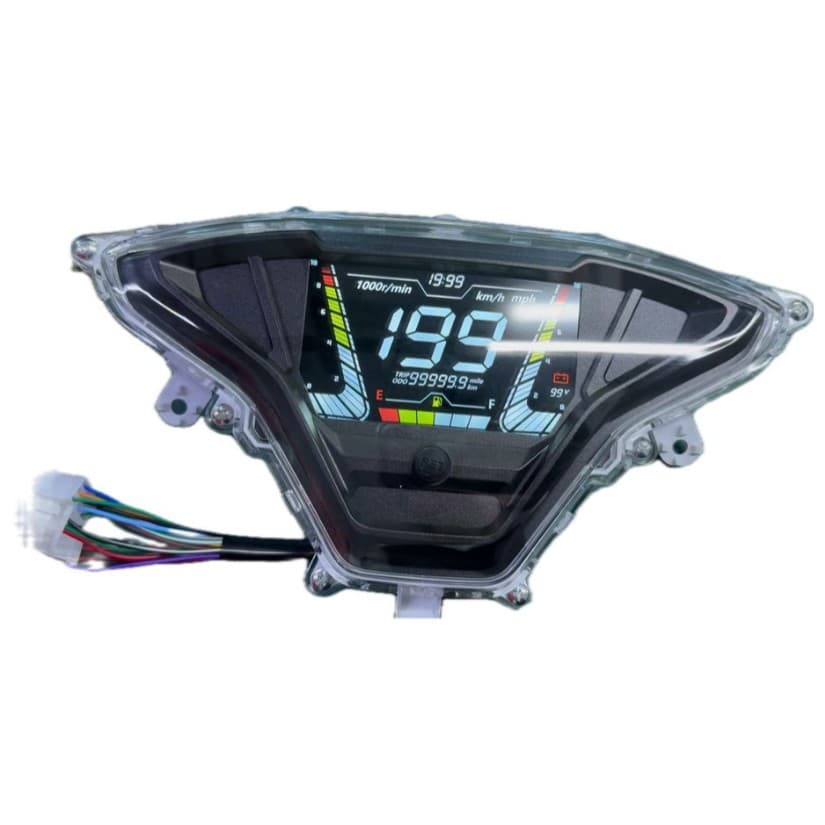 Motorcycle modified vehicle instrument panel NVX LCD instrument panel scooter digital instrument panel