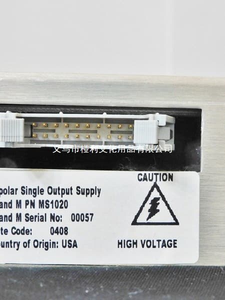 (Negotiable) AGILENT BRUKER K&M MS1020 BIPOLAR HIGH VOLTAGE S.