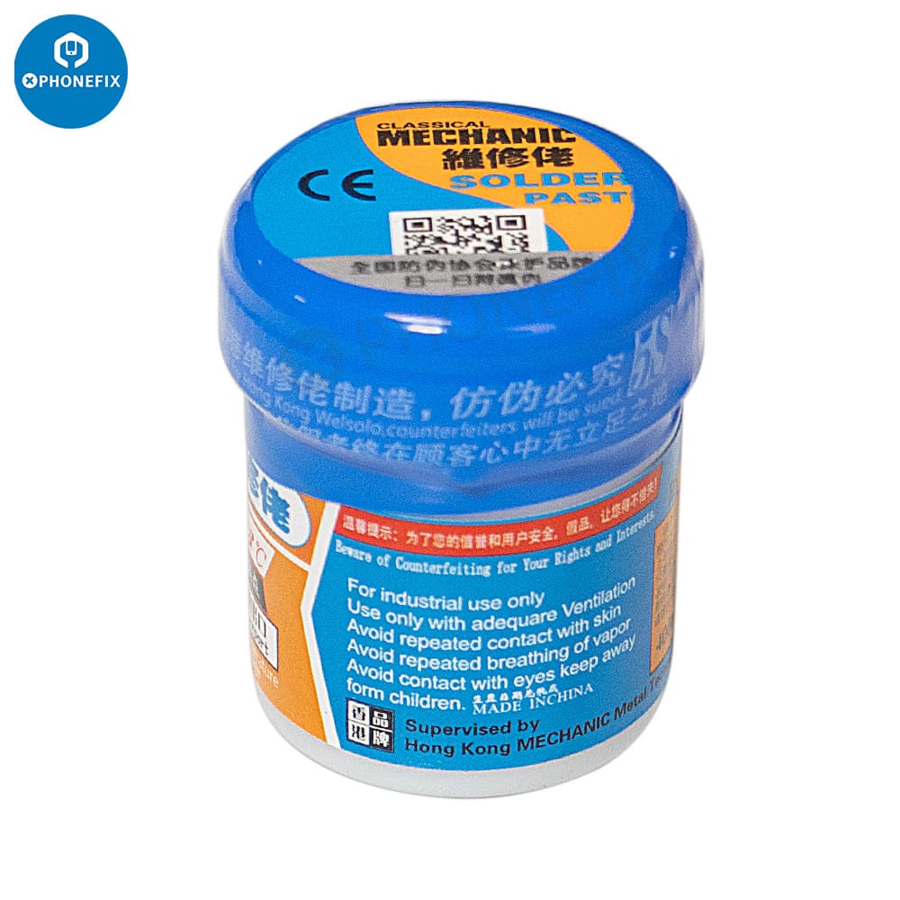 Authentic Hong Kong Repair Man Tin Paste XG-50 Solder Paste For SMT BGA Tin Mud With Anti-counterfeit Label Wholesale