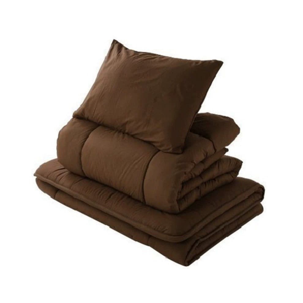 Emergency Relief Bedding Three-Piece Set: Quilt, Mattress Pad, Pillow - Affordable Quilt, Pillow, and Mattress Pad