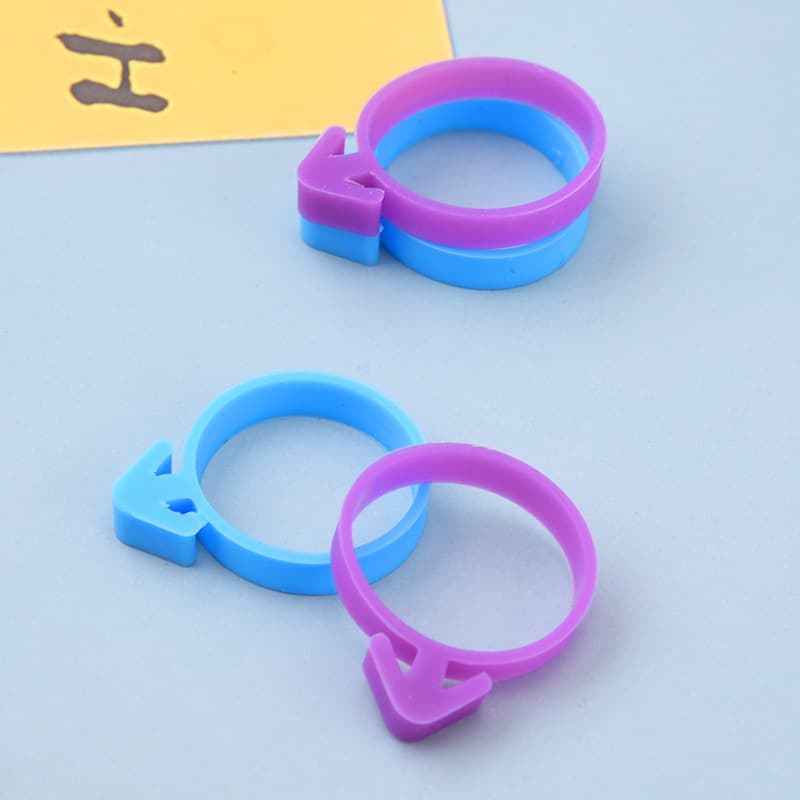 Silicone Piping Bag Fixing Ring Sealing Ring, Icing Bag Piping Aid Baking Tool Leak-Proof Tie Strap Ring