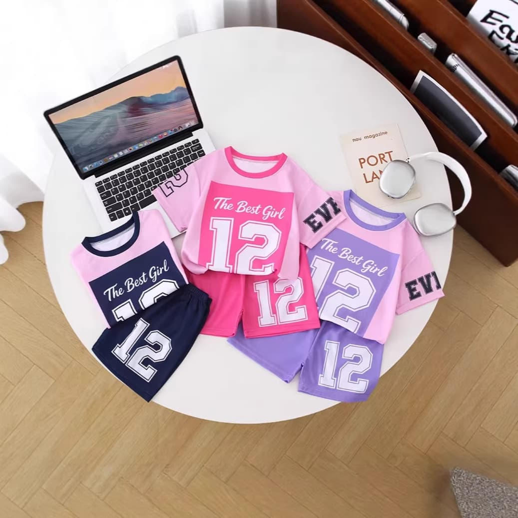 2026 Children's Sportswear Set Boys Girls Basketball Jersey Summer Mesh Shorts Quick-Dry Suit Summer Ball Uniform
