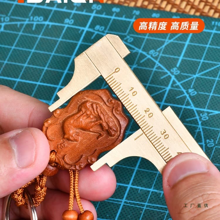 High-precision mini vernier calipers for home and industrial use, suitable for measuring thickness. (Z≌)
