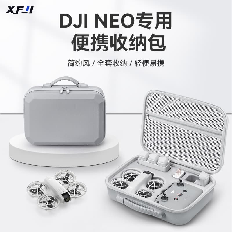 Compatible with DJI Neo Storage Bag, Palm Drone Accessories Case, Flight Camera Portable Bag, Hard Shell Backpack