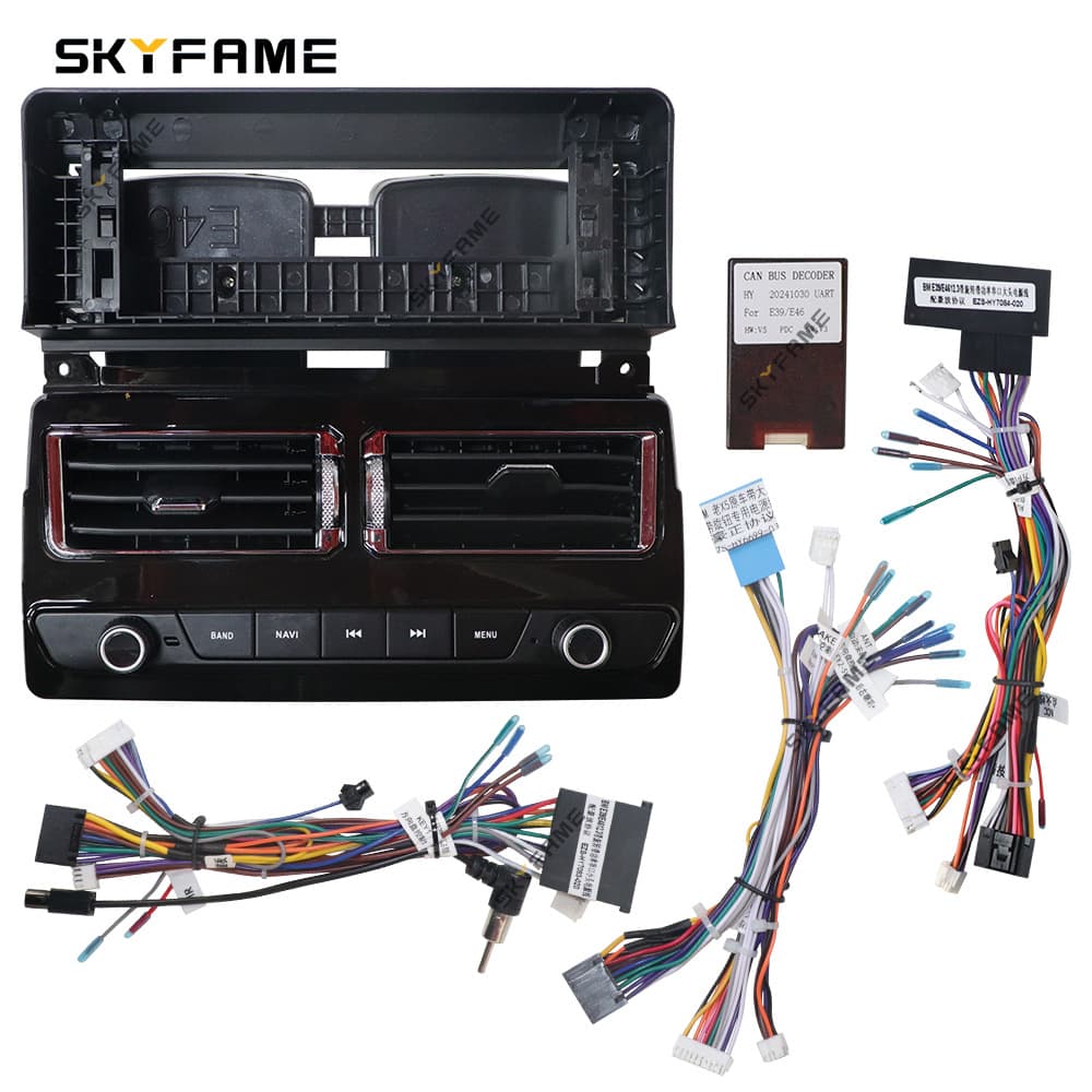 Versatile Trim Frame 98-06 BMW 3 Series E46 M3 Dashboard Navigation Panel
