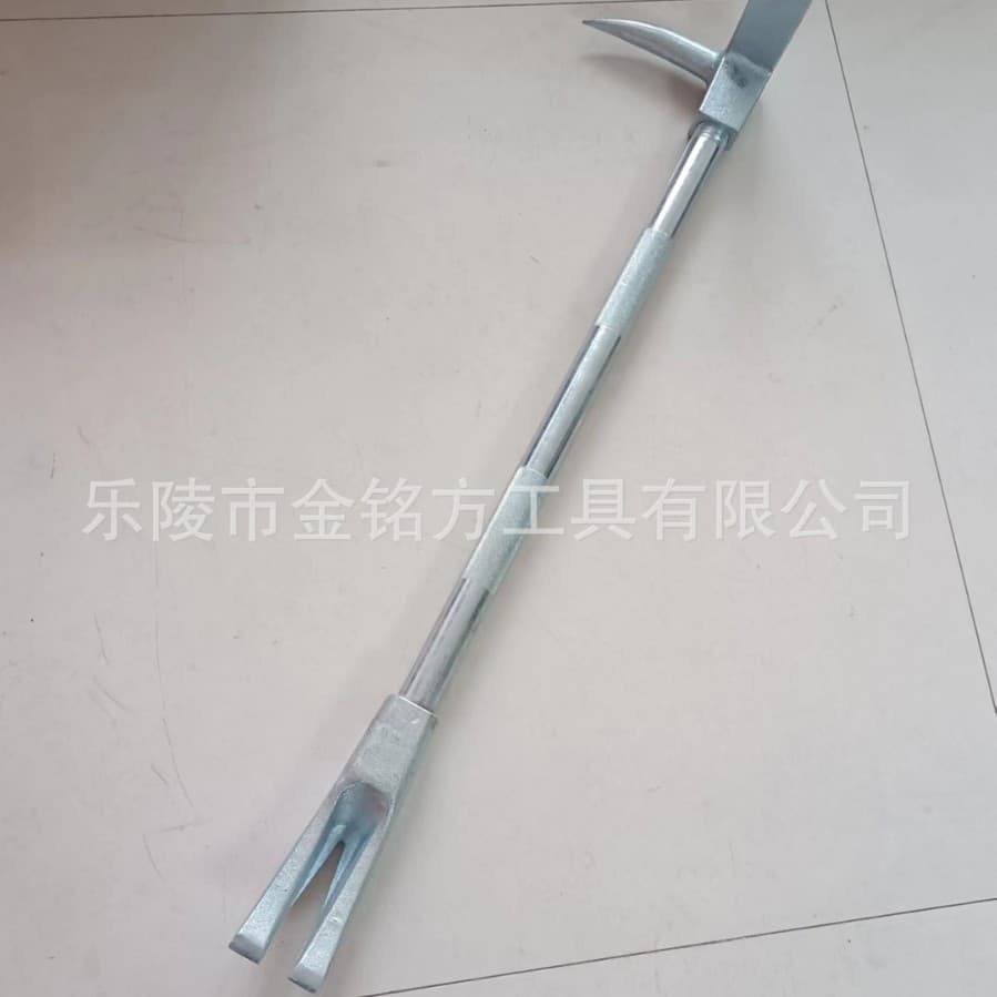 Fire Halligan Bar Halligan Crowbar Breaching Tool Multi-Function Pry Bar Nail Puller Masonry Chisel Axe