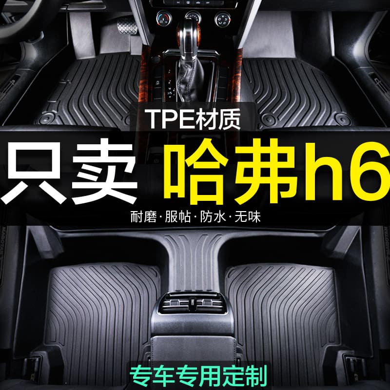 Haval H6 Haval Max New and Old Models 2023 Full Set Dedicated TPE Full Coverage Car Floor Mats