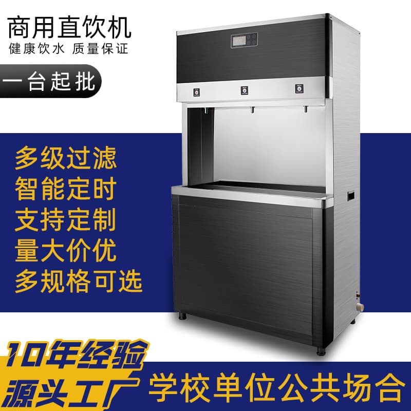 Commercial Direct Drinking Water Dispenser RO Filter Purifier Step-Type Boiling Water Machine for Hospitals, Factories, Schools