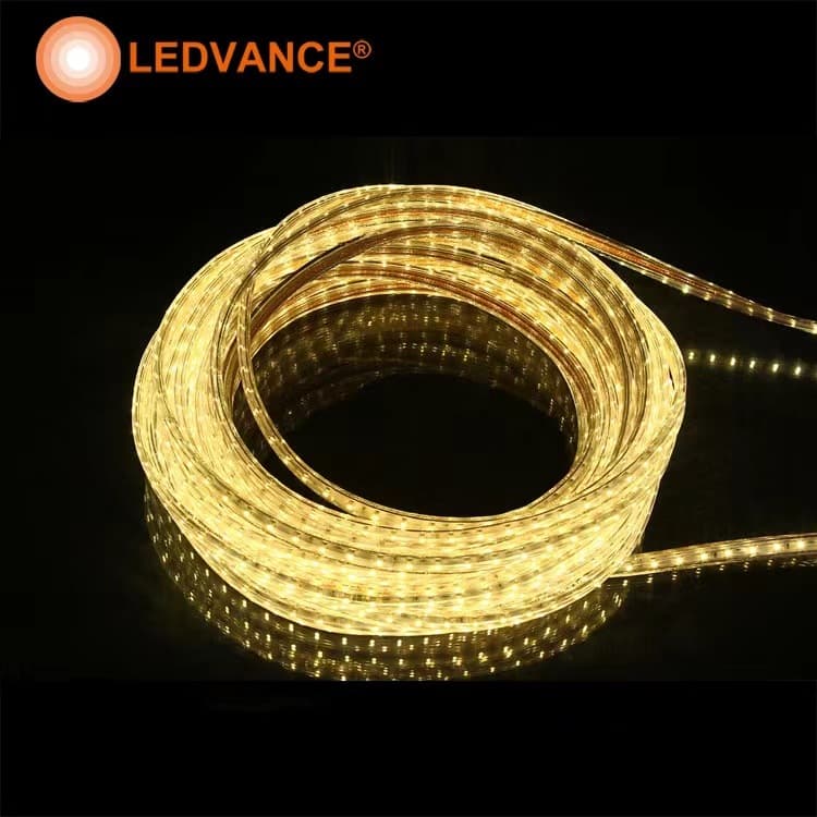 LEDVANCE LED Strip Light High Voltage 220V Bright Single/Dual Row 2835 Flexible Light Bar 120 LED SMD Recessed Channel Light